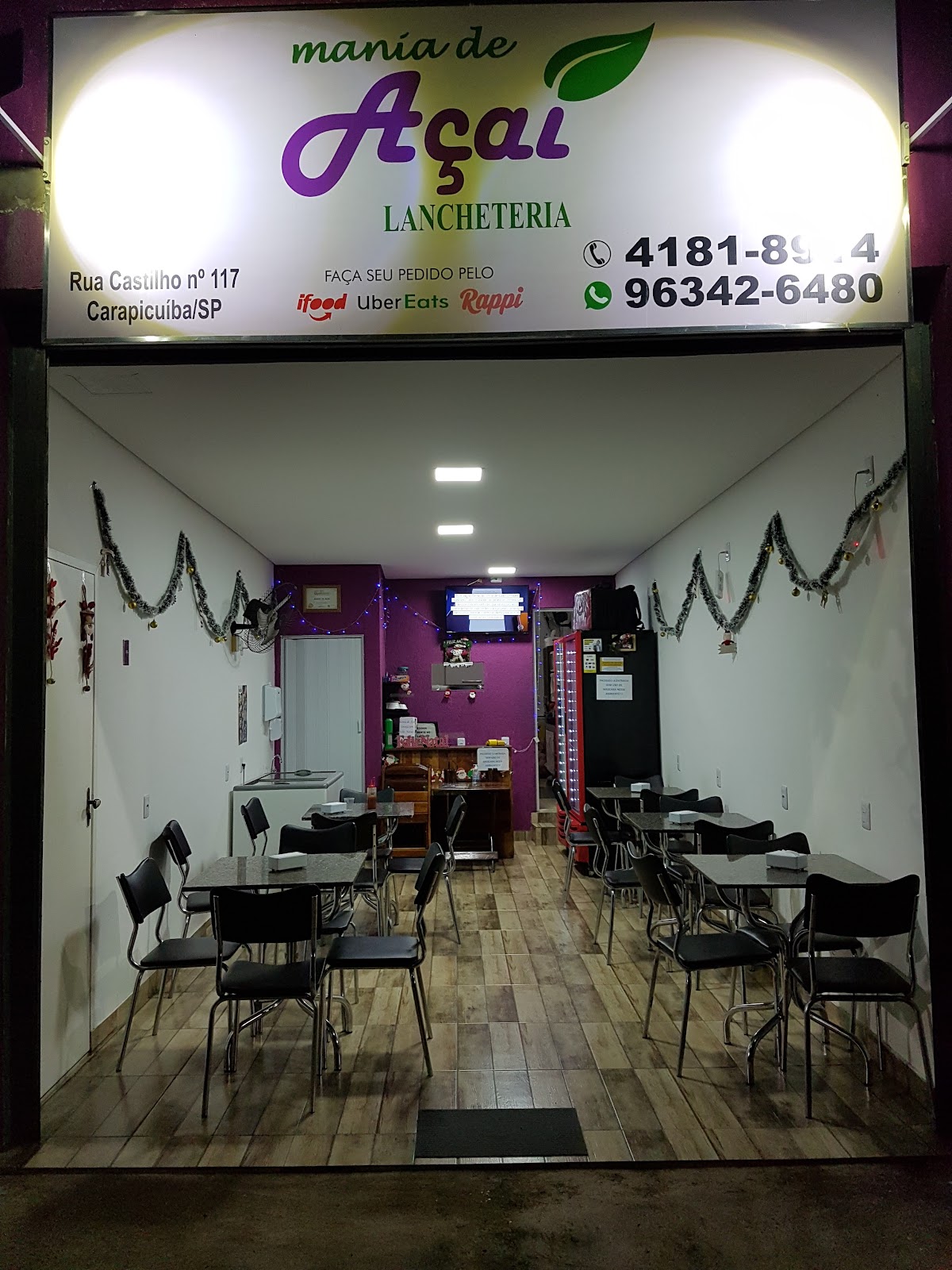 Mania De Açaí e Lancheteria