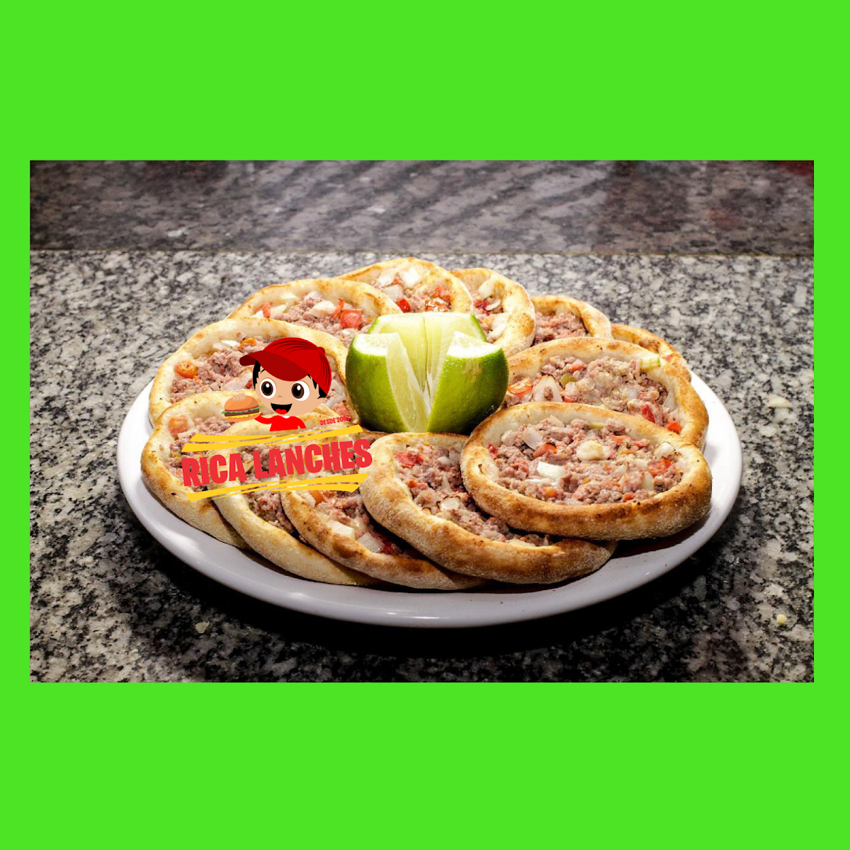 Rica Lanches lanchonete Pizzaria e efiharia lanches pastéis açaí sorvete salgadinho pra festas
