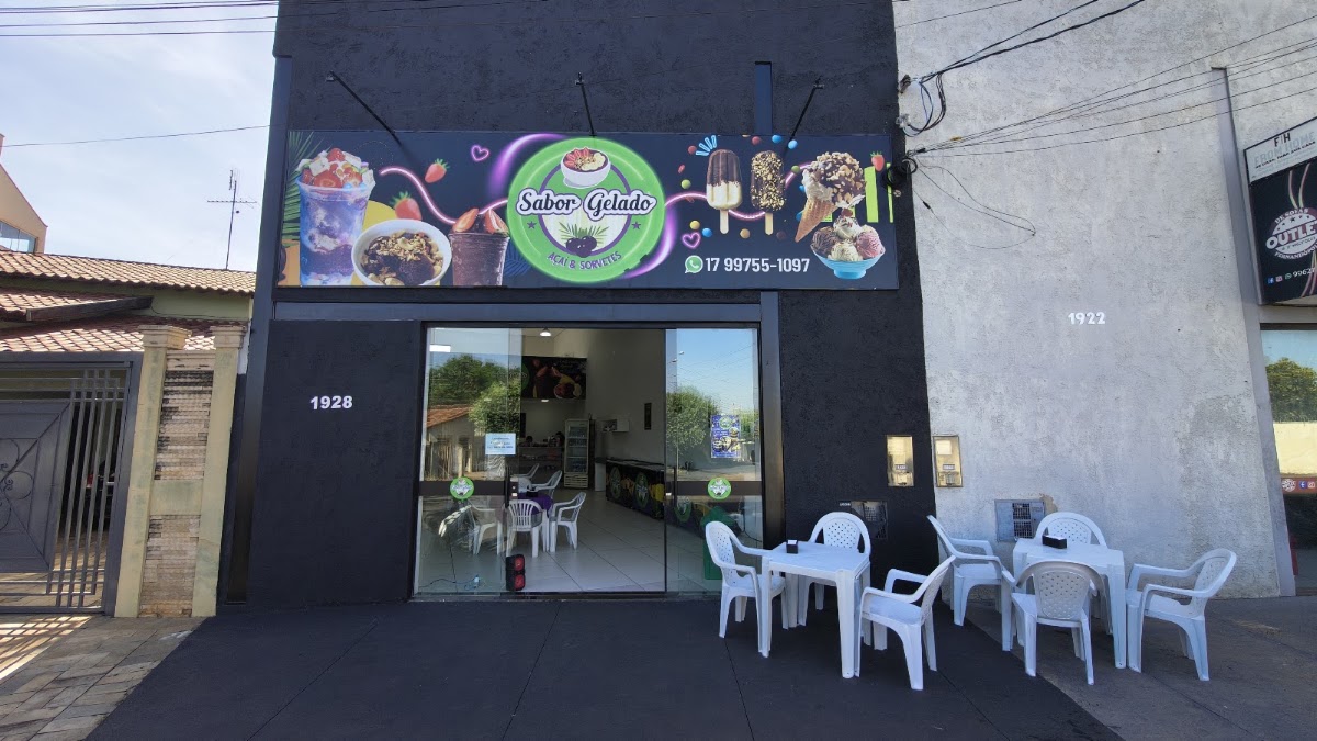 Açaí e Sorveteria Sabor Gelado