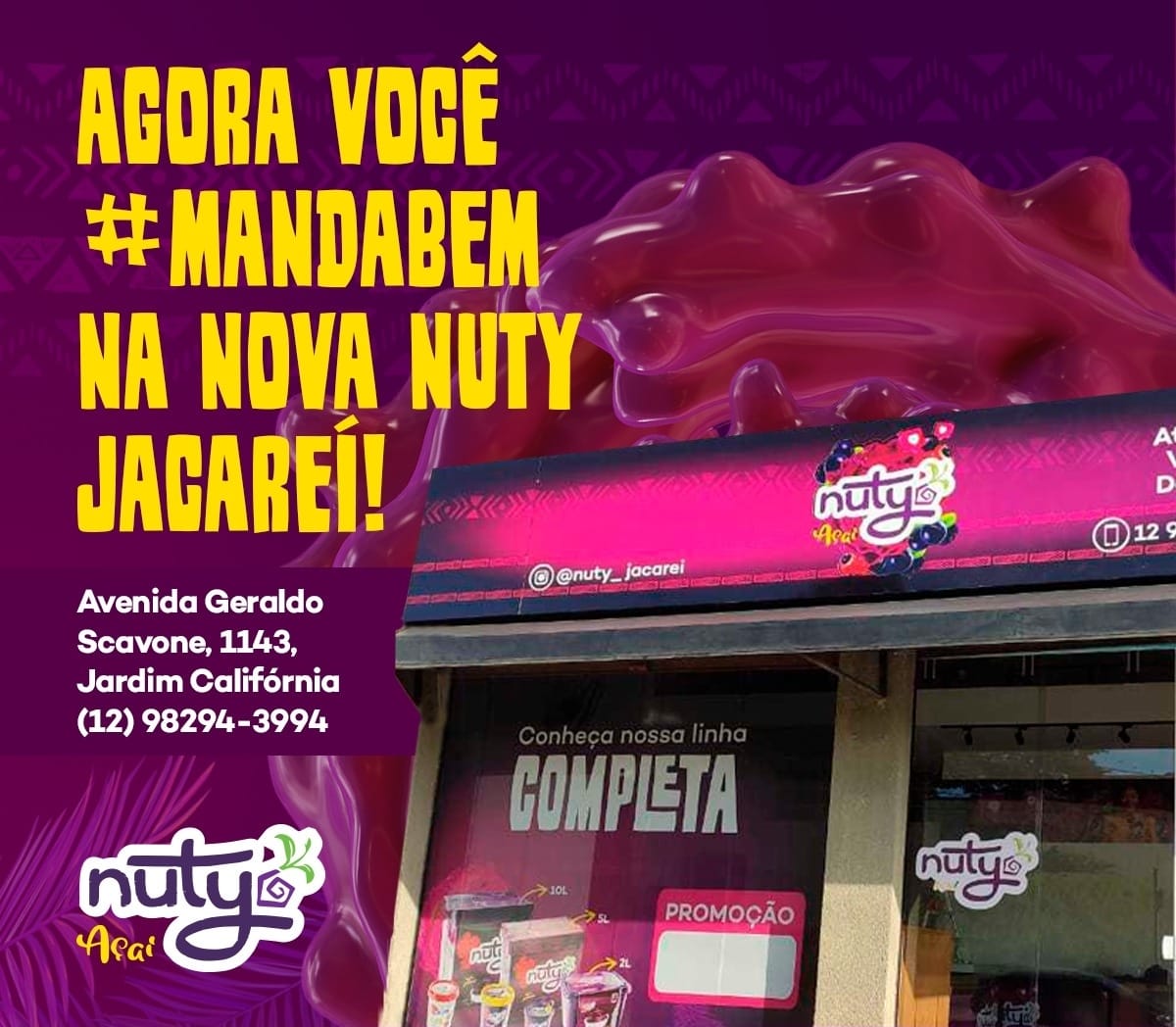 Açaí Nuty Jacareí