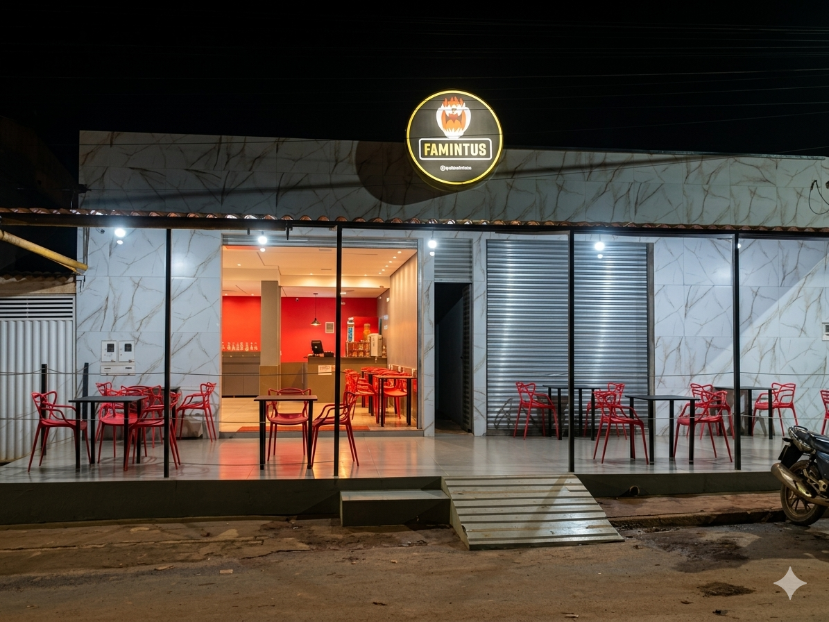 Lanchonete e sorveteria Famintus!