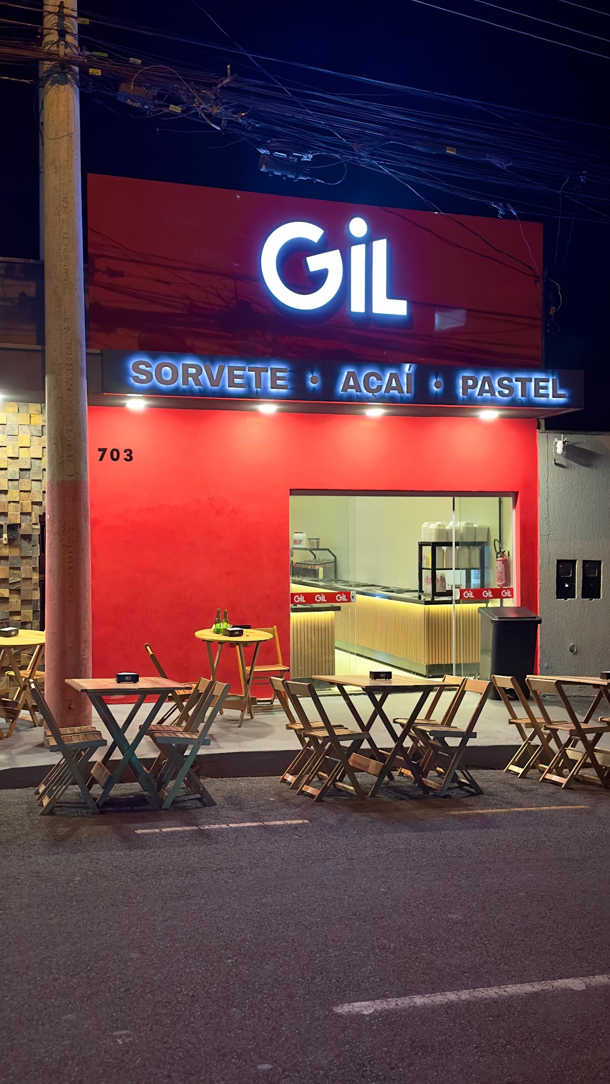 Gil Sorvete Açai Pastel