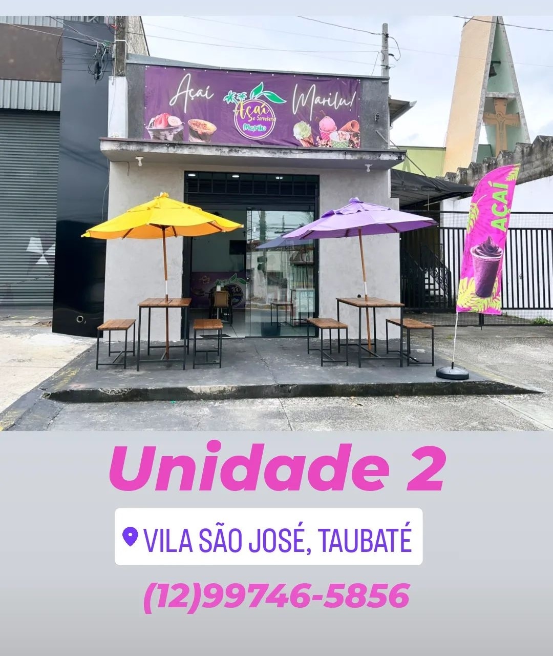 Açai e Sorveteria Marilu (Vila São José)