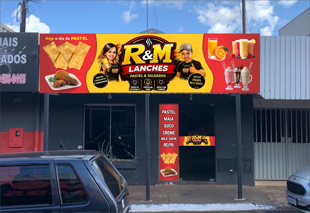 R&M Lanches Pastel & Salgados