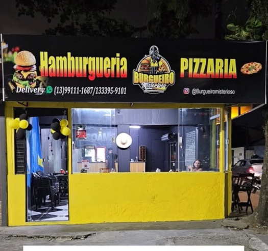 BURGUEIRO MISTERIOSO: HAMBURGUEIRA E PIZZARIA