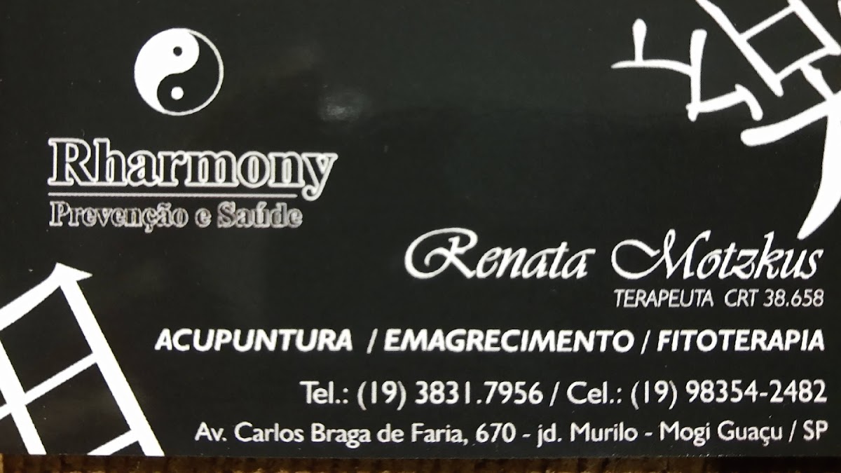 Rharmony Prevenção e Saúde