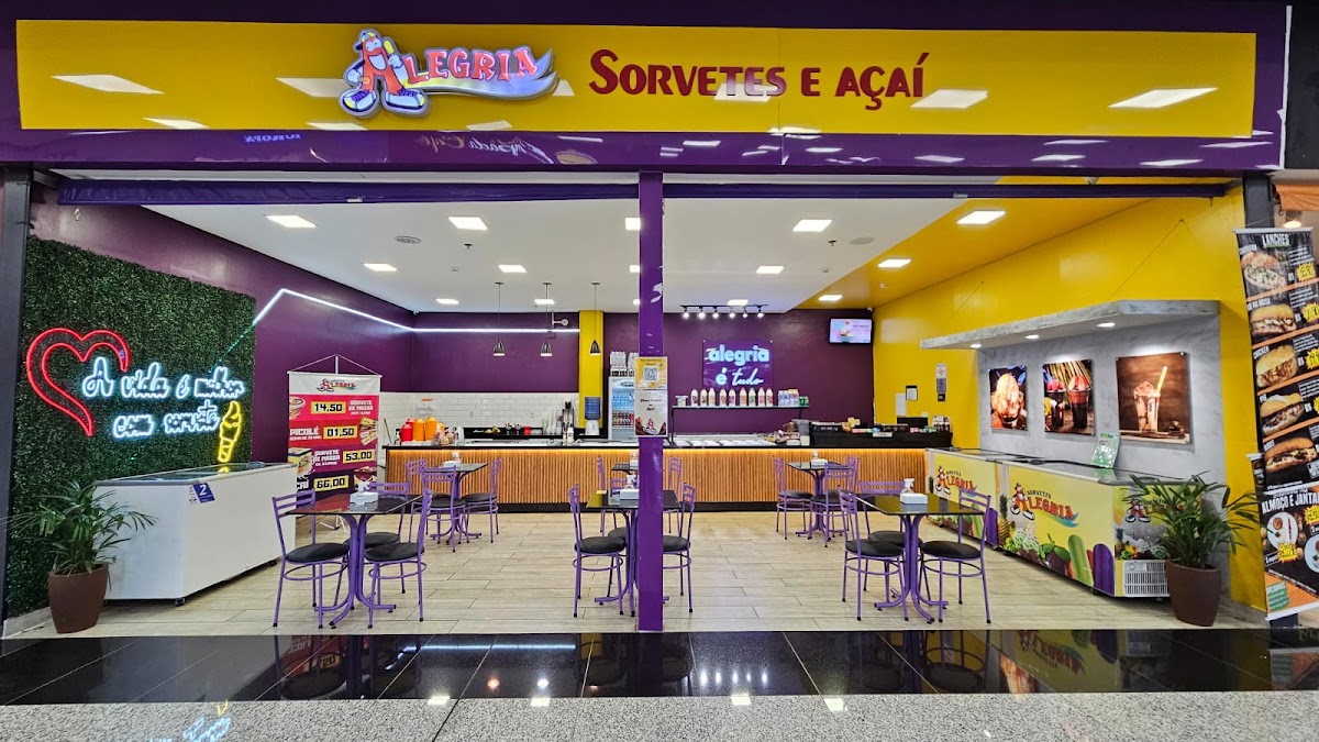 Sorvetes e Açaí Alegria - Suzano