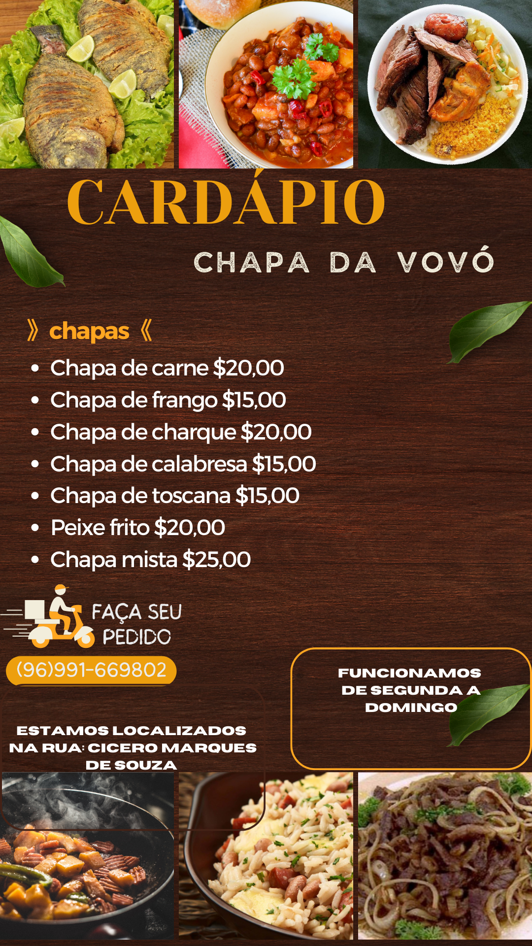 Chapa da vovó