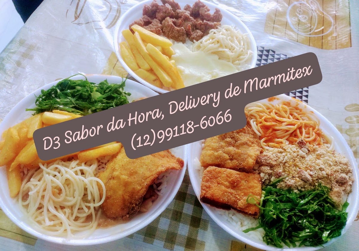 D3 Sabor da Hora Delivery de Marmitex