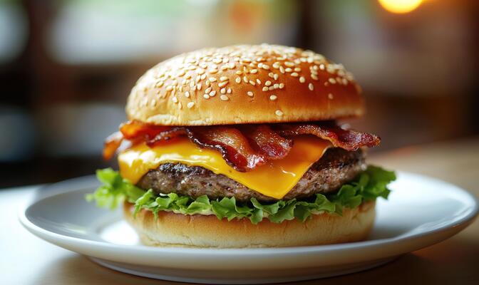 Hamburgão no braseiro