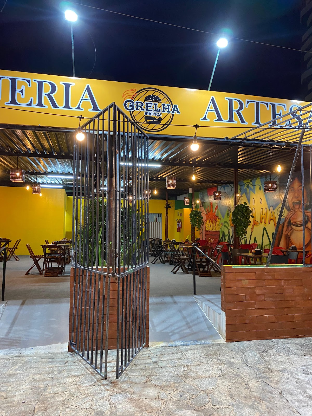 Grelha Rústica