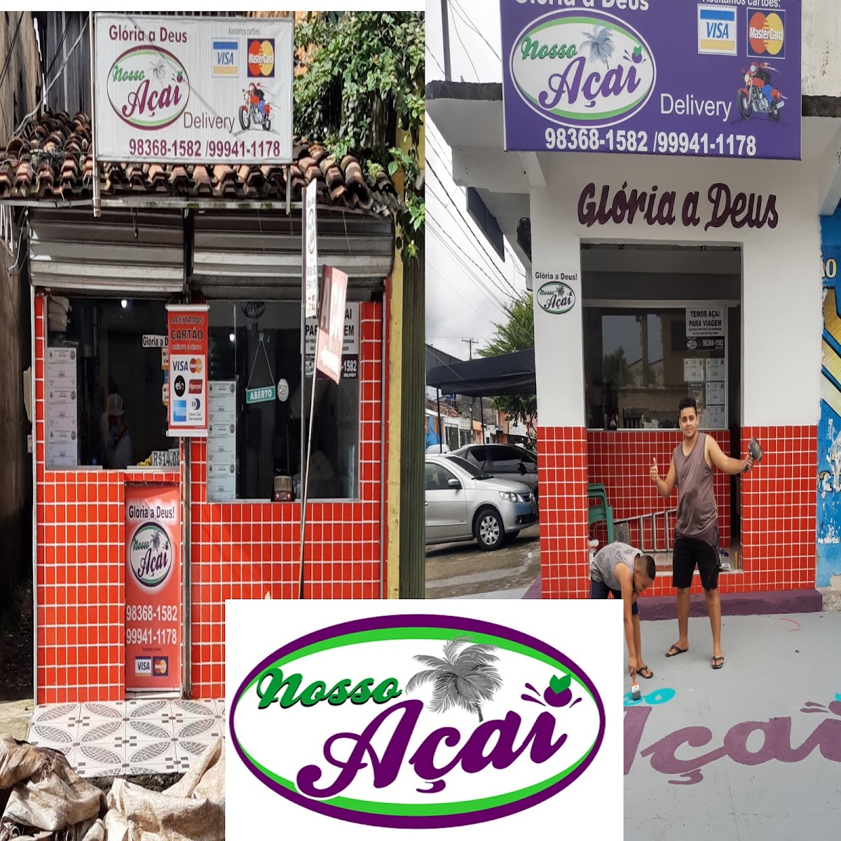 Glória a Deus Nosso Açaí