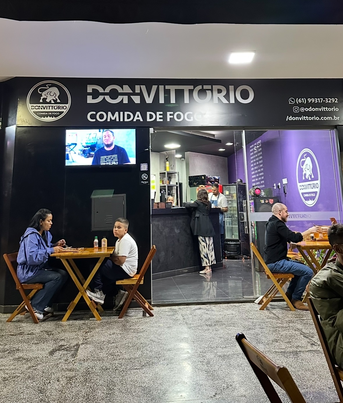 DONVITTORIO Comida de Fogo
