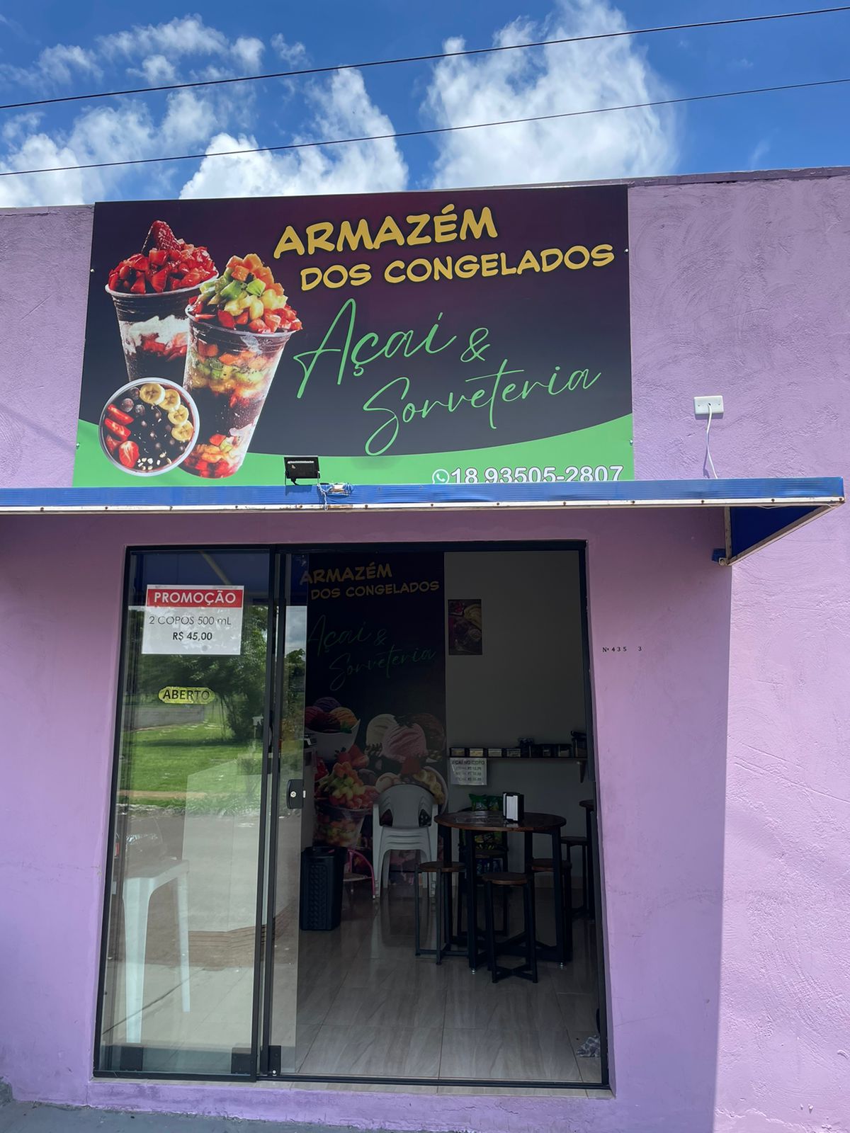Armazém dos Congelados Açai & Sorveteria