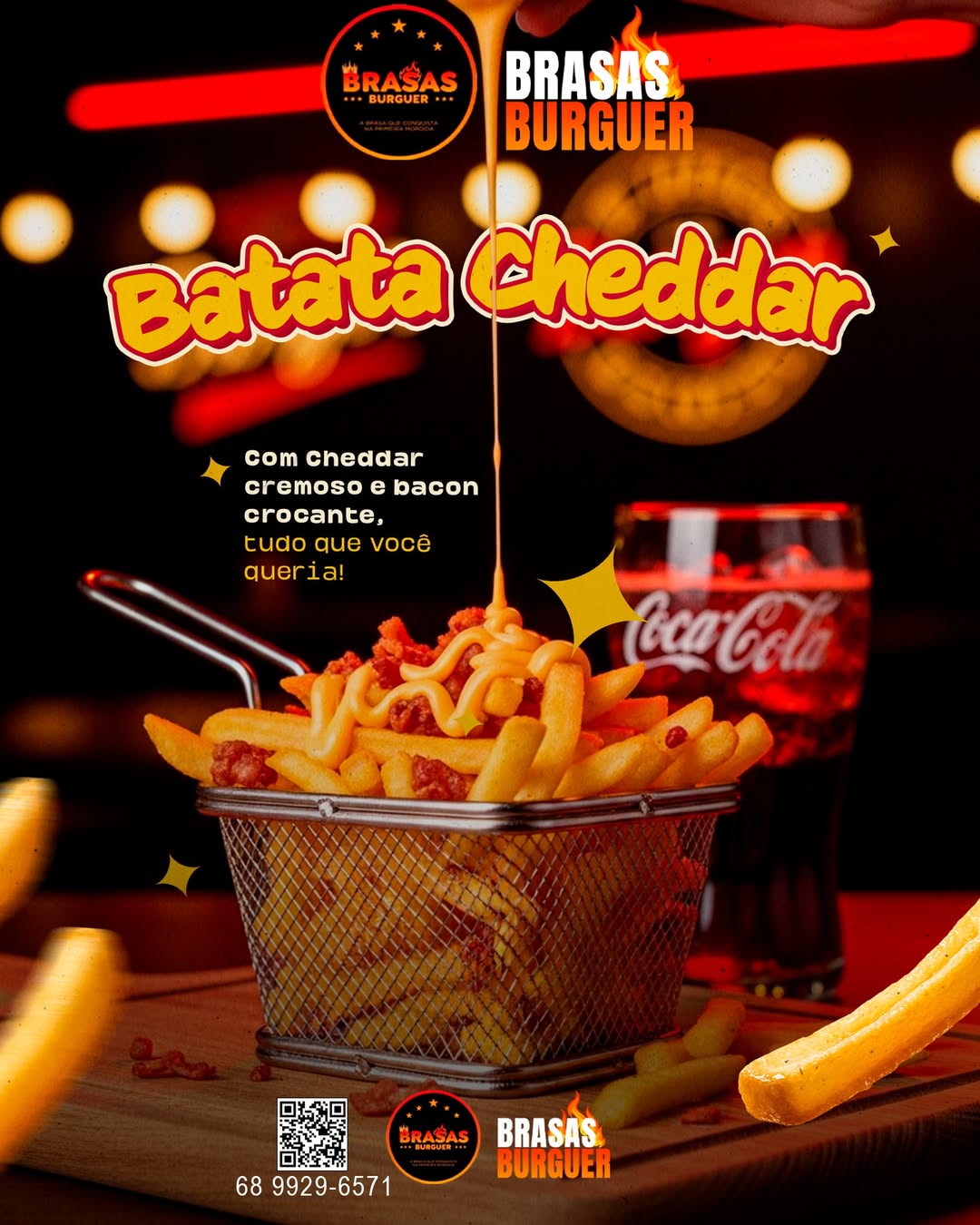 BRASAS BURGUER -- A BRASA QUE CONQUISTA NA PRIMEIRA MORDIDA