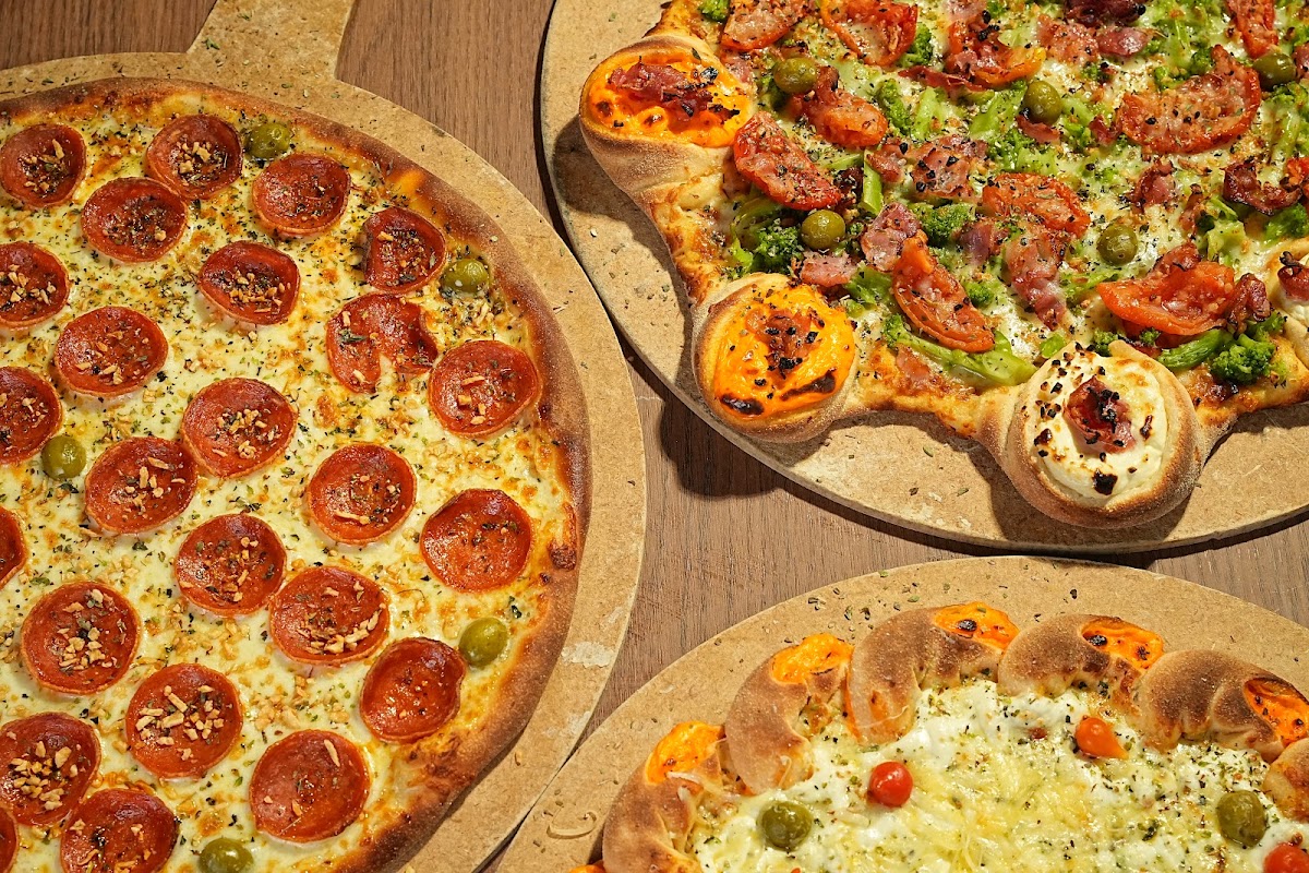 Nações Pizza Pré-Assada e Assada