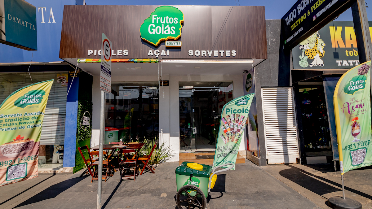 Sorveteria Frutos de Goiás Caldas Novas