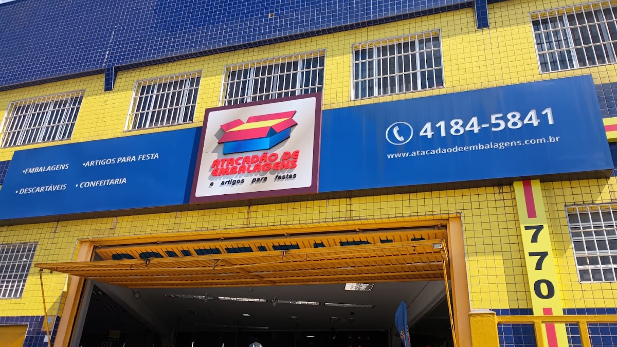 Atacadão de Embalagens e Artigos p/ Festas | Carapicuiba