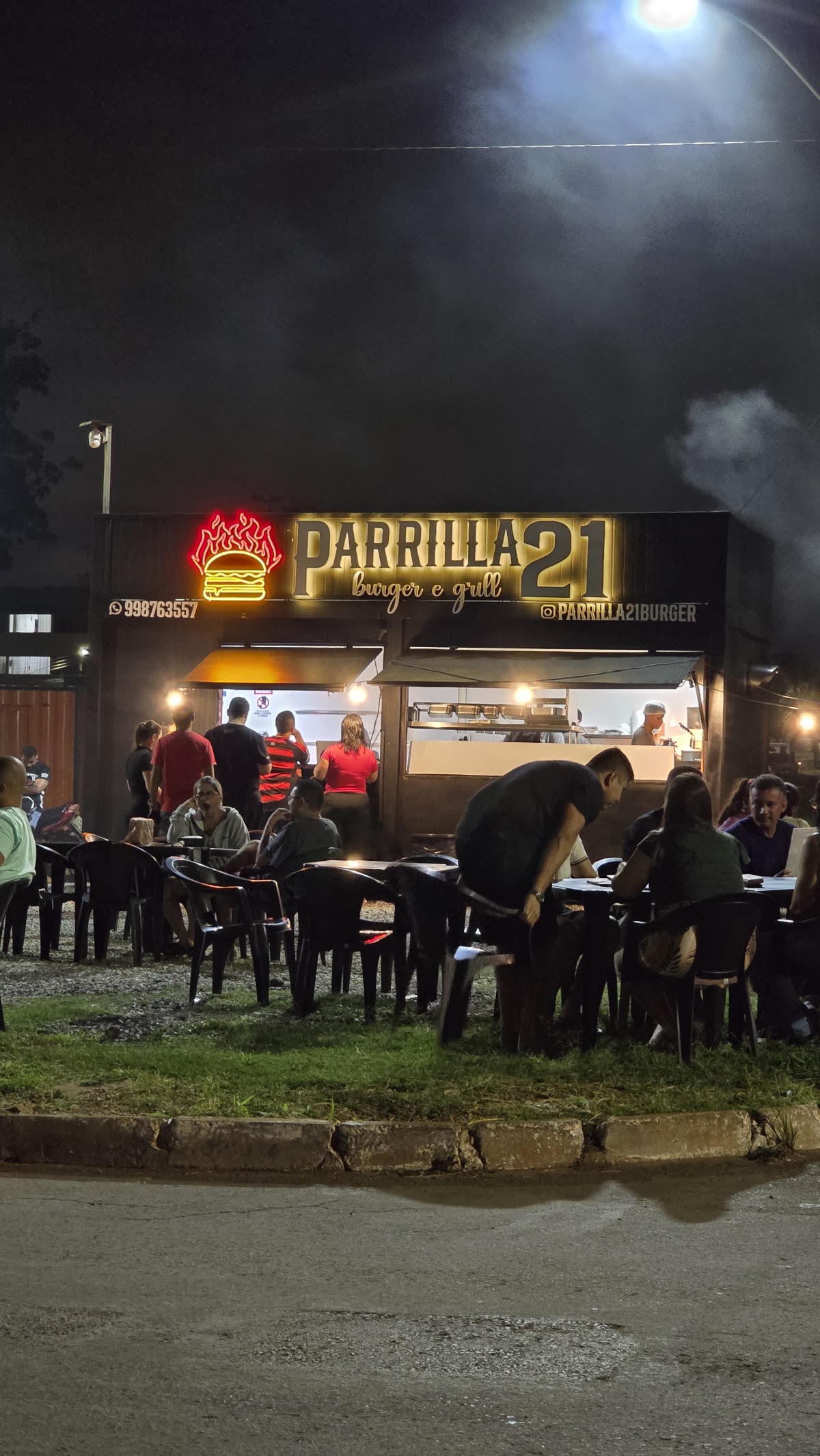 Parrilla 21 burger "Quiosque /container"