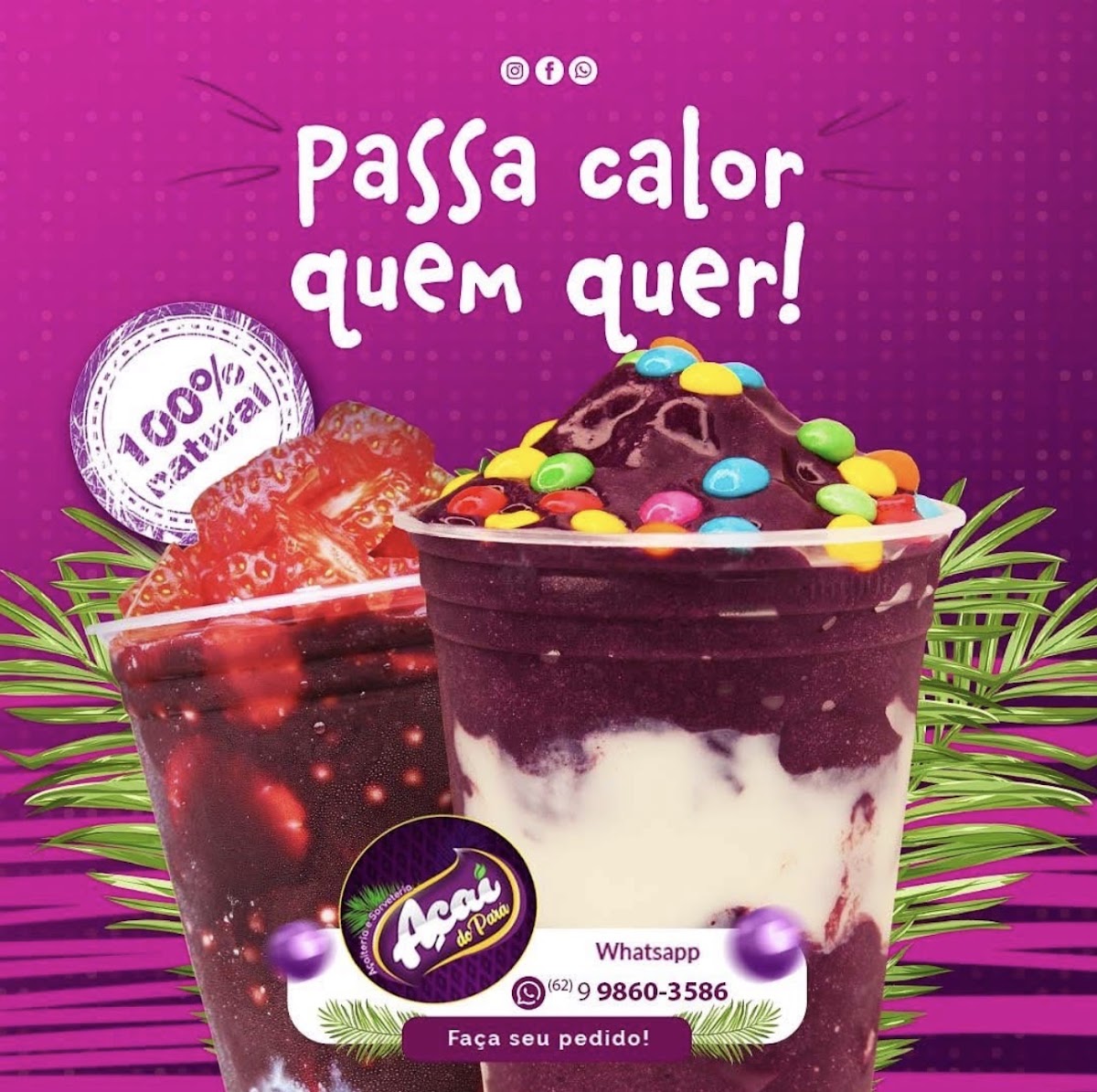 Açaí do Pará - Açaiteria e Sorveteria