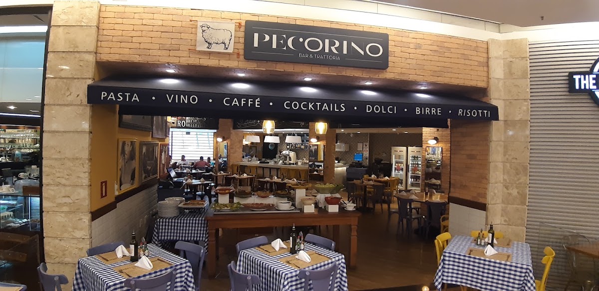 Pecorino Bar & Trattoria Diamond Mall: Massas, Risoto, Pizza, Vinho, Delivery MG