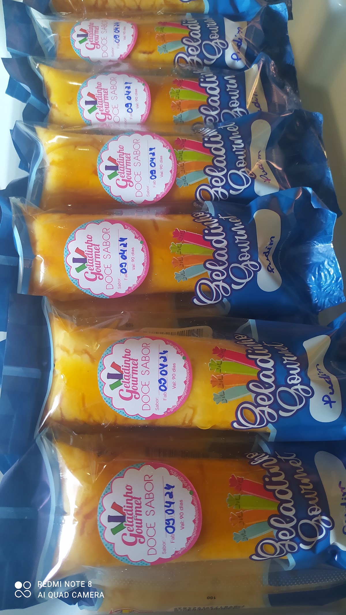 Geladinho gourmet Doce sabor
