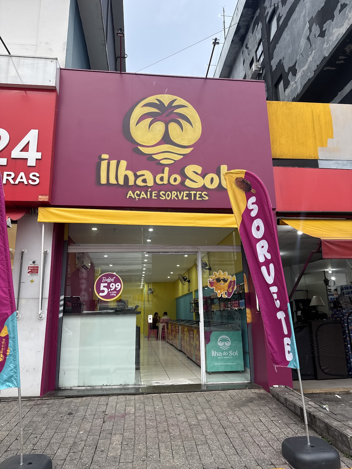 Ilha do Sol Açaí e sorvetes