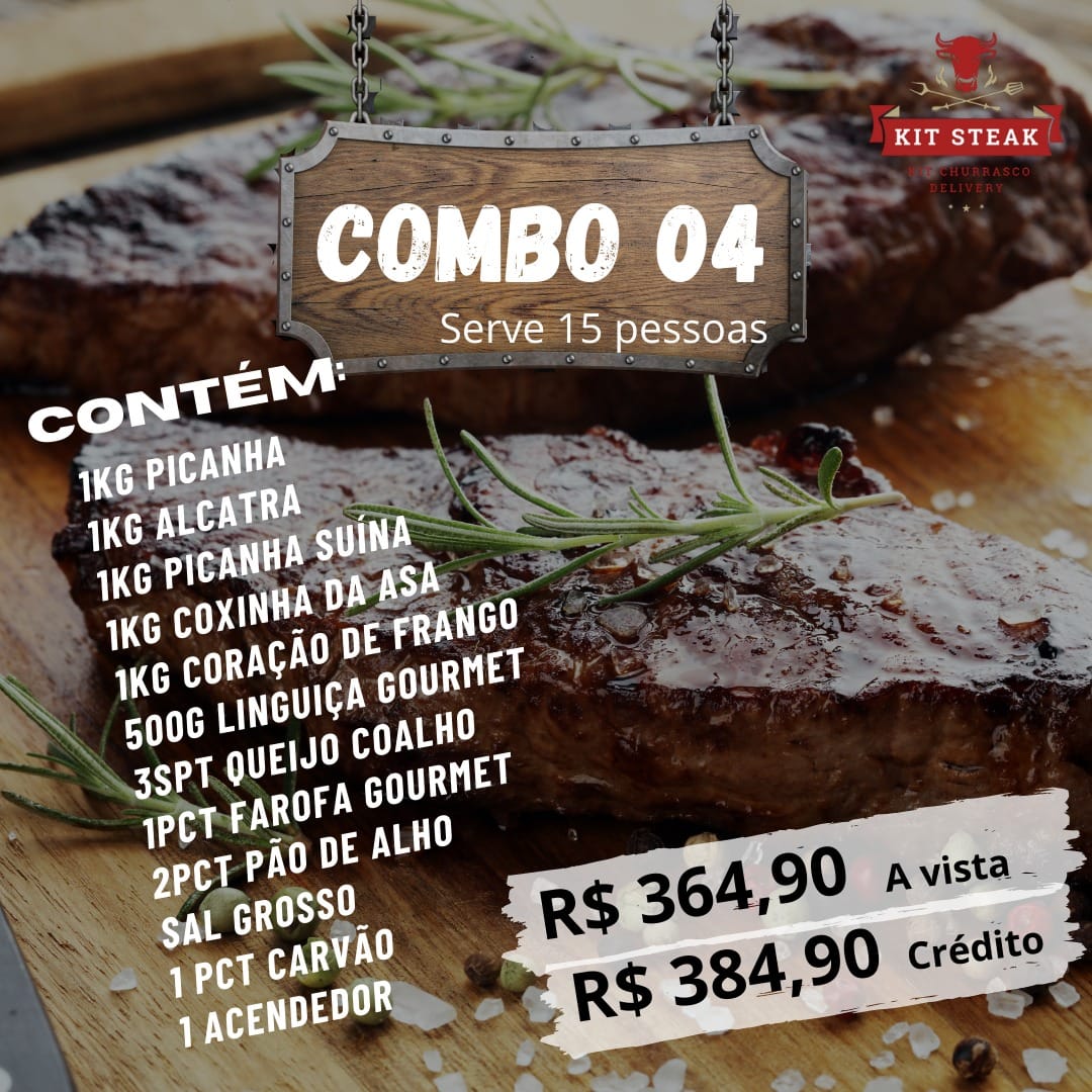 Kit Steak - Kit Churrasco