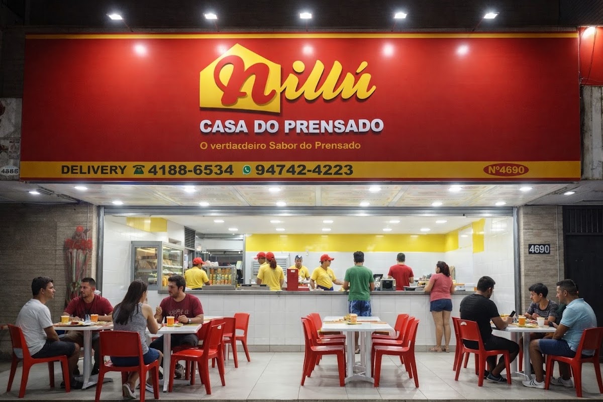 Nilú Casa Do Prensado- Lanchonete em Carapicuíba