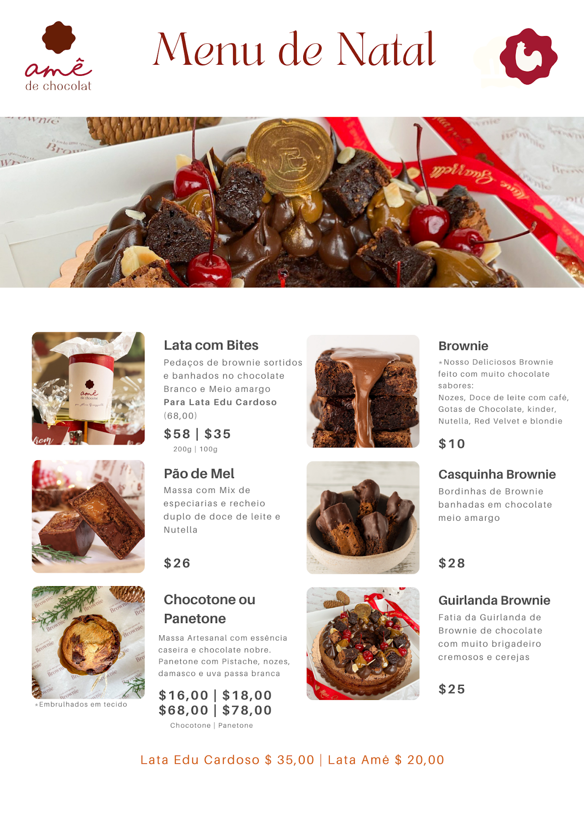 Amê de Chocolat - Por Aline Guazzelli