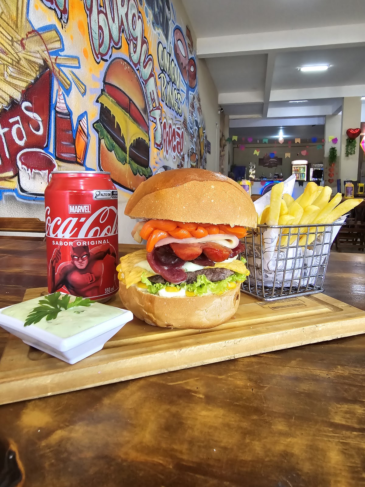 Supreme Burger & açai