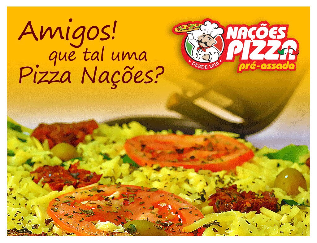 Nações Pizzas Pré Assadas