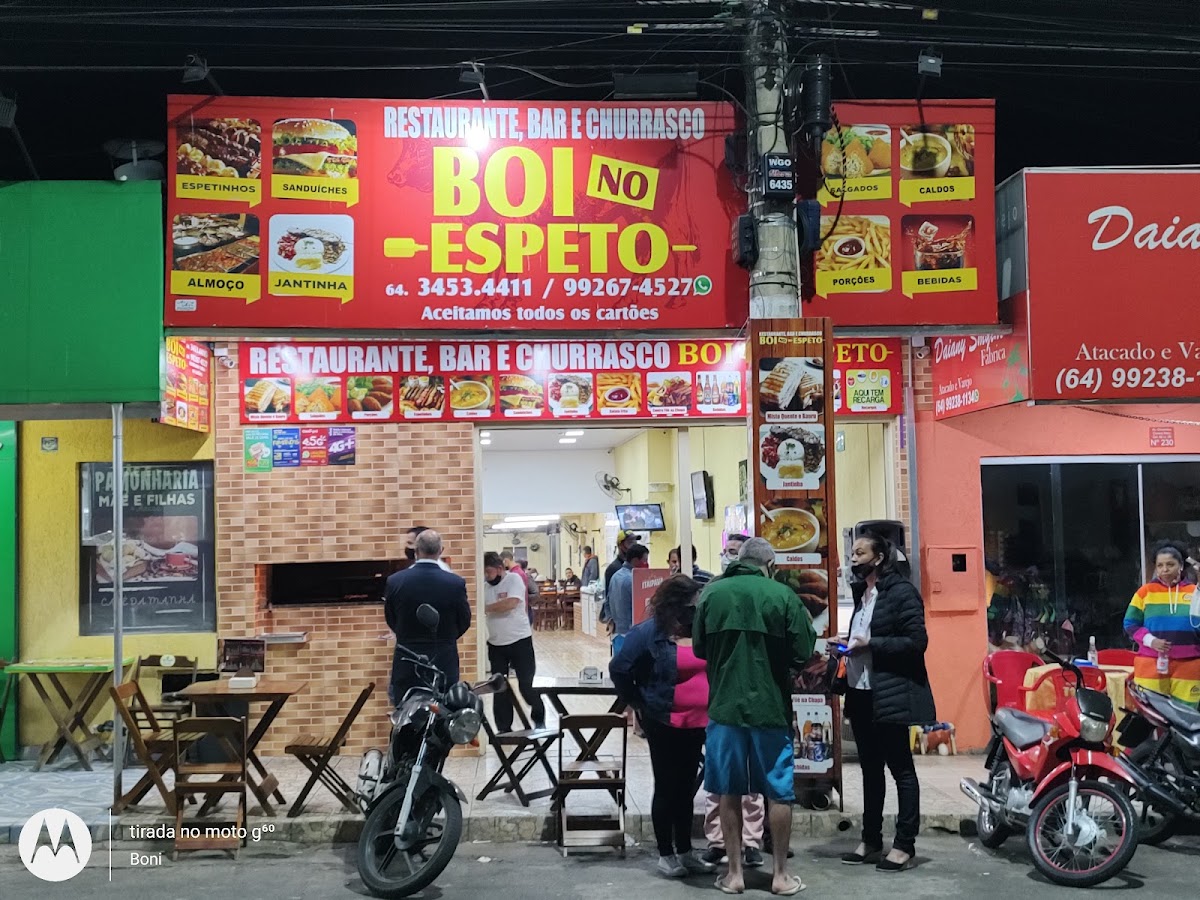 BOI NO ESPETO - ESPETINHO,JANTINHA E FORRÓ TODA SEXTA,BAR EM CALDAS NOVAS