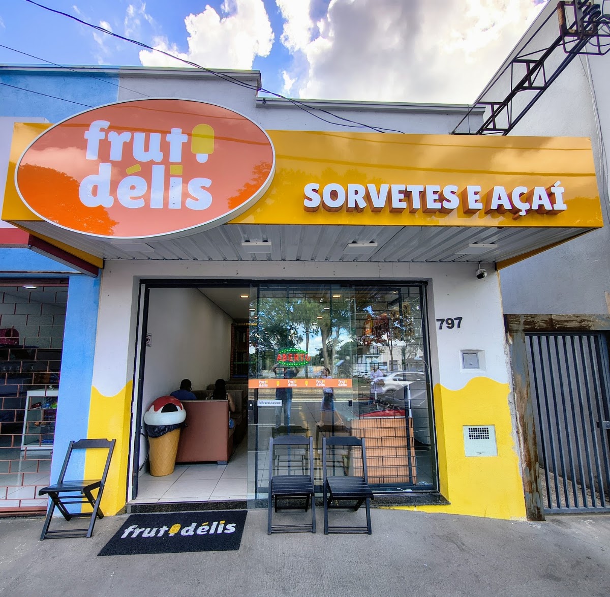 Sorveteria Frutidélis Marília - Praça São Miguel