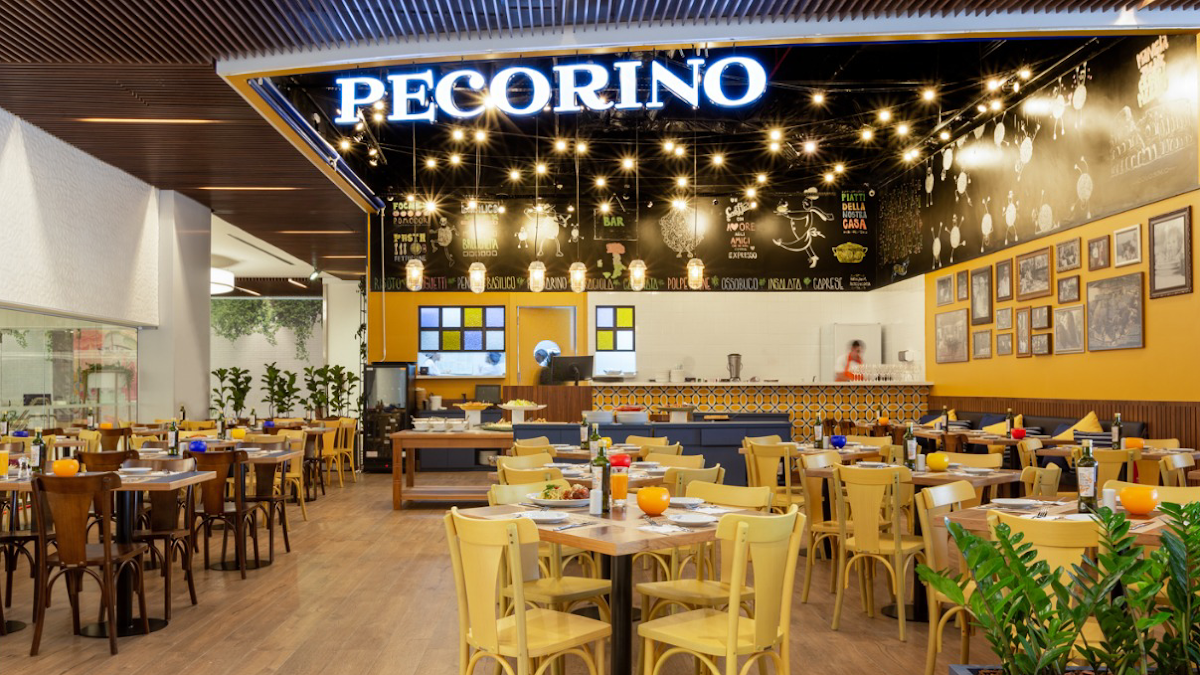 Pecorino Bar & Trattoria Shopping Mueller: Massas, Risoto, Pizza, Delivery PR