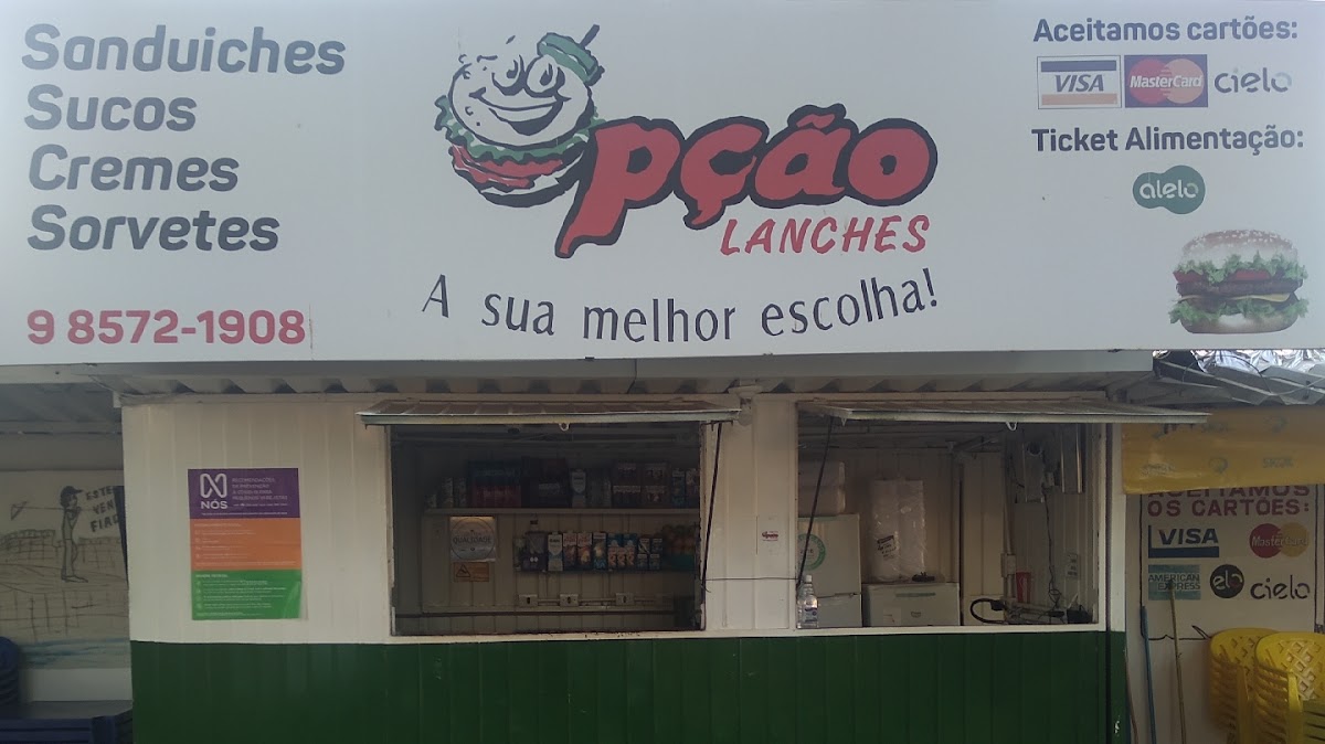Opção lanches