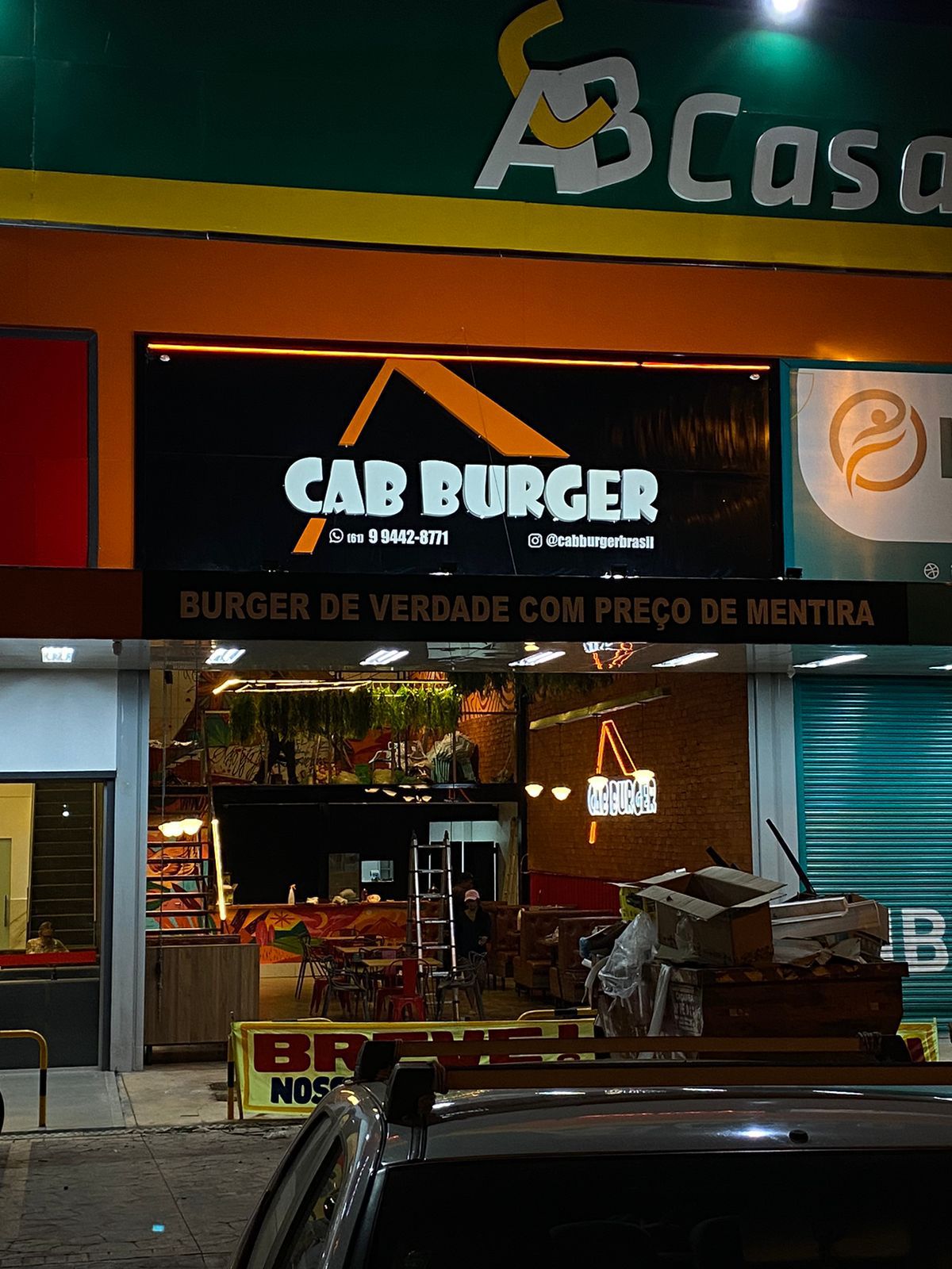 Cab Burger Hamburgueria no Guará