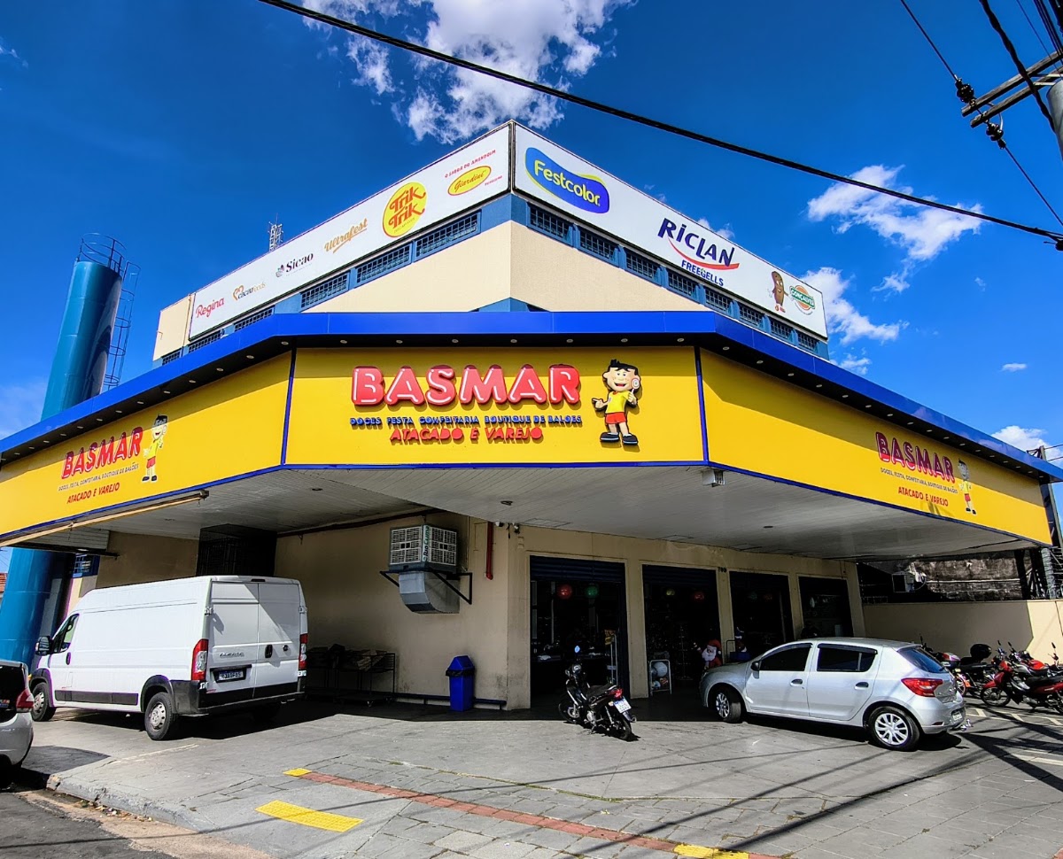 Basmar Doces, Festas, Confeitaria e Boutique de Balões - Av. Mirassolândia