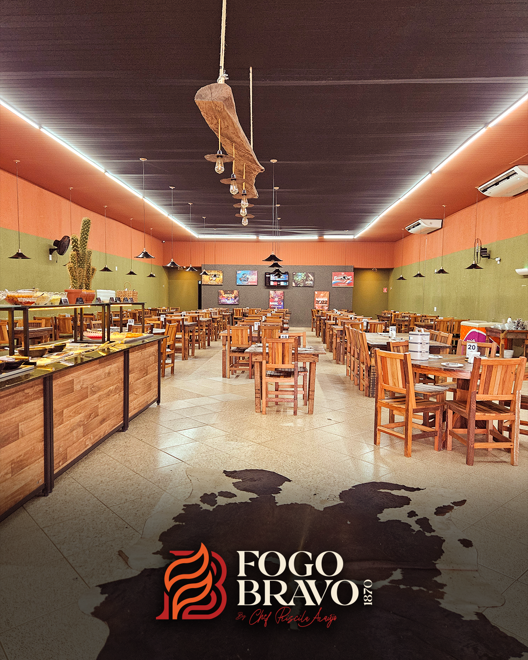 Fogo Bravo 1870 - Churrascaria