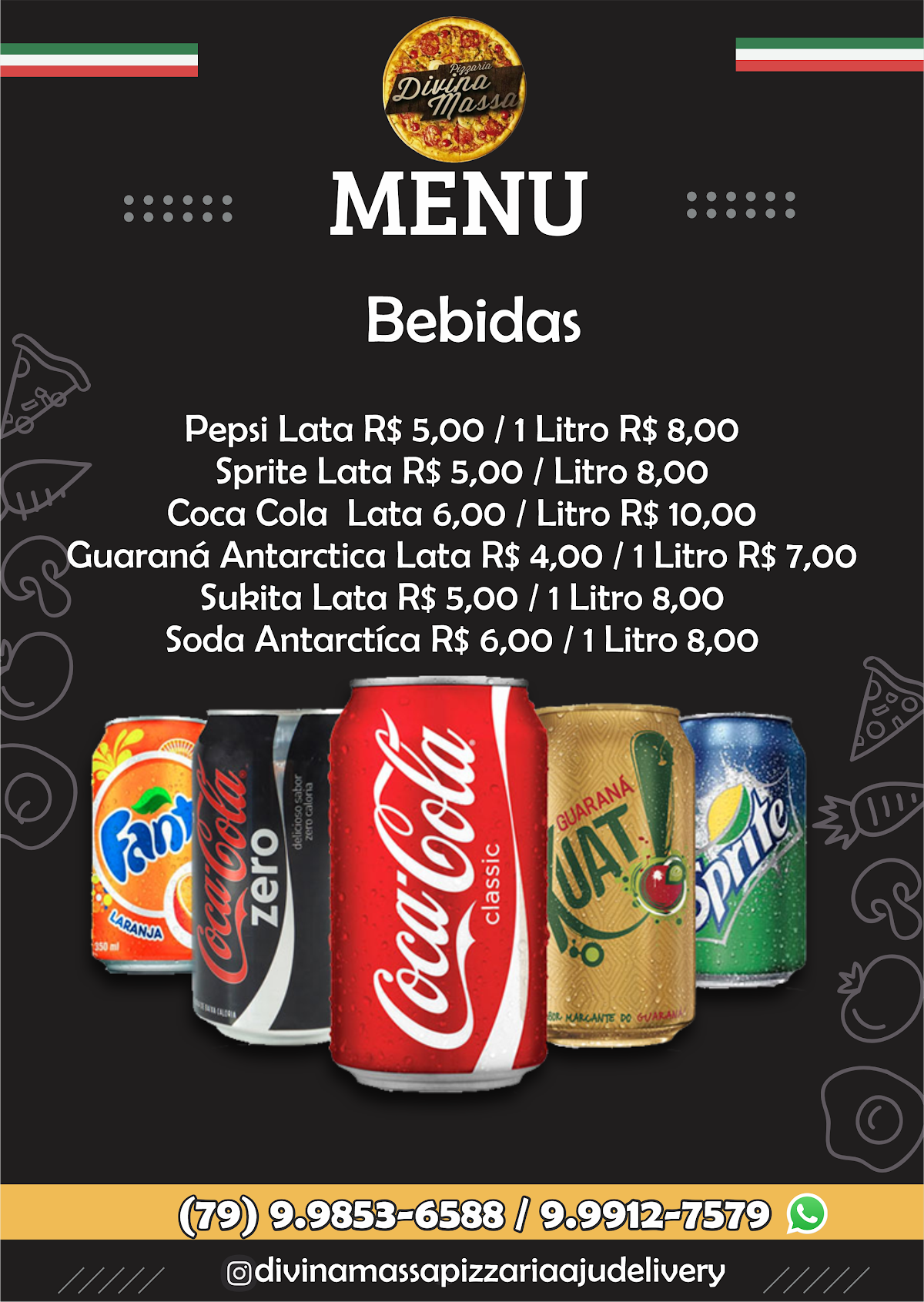 Divina Massa Pizzaria Aju Delivey