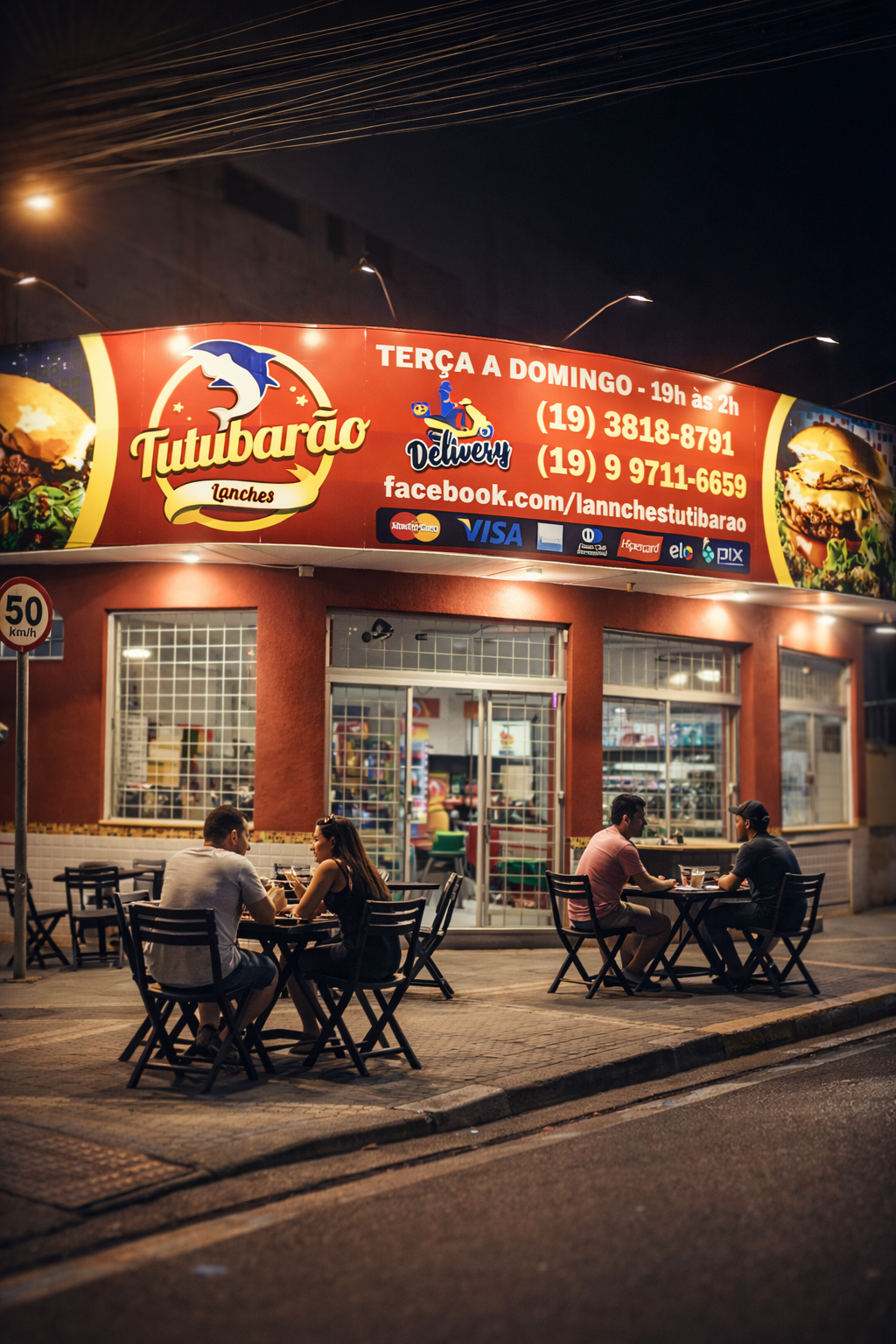 Tutubarão Lanches- Lanchonete em Mogi Guaçu