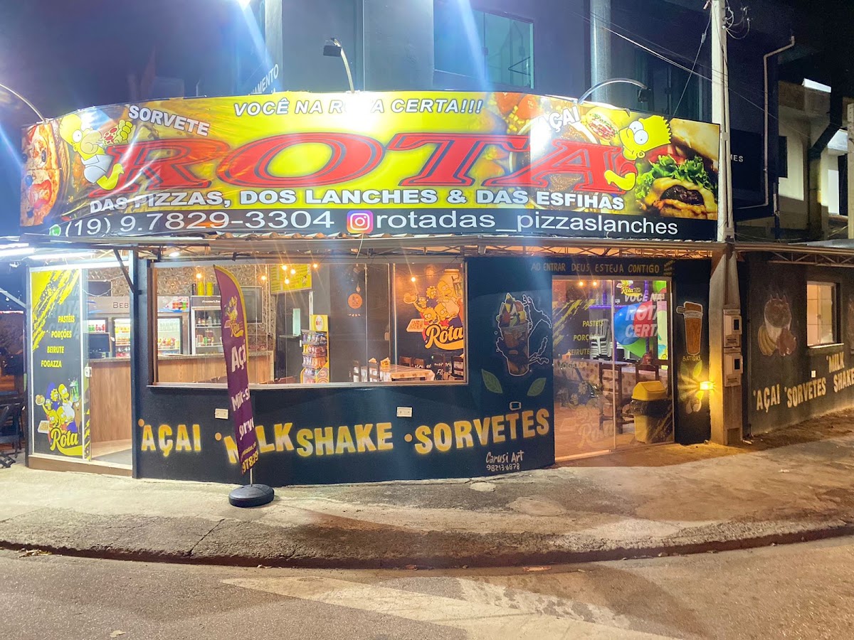 ROTA DAS PIZZAS E ESFIHAS