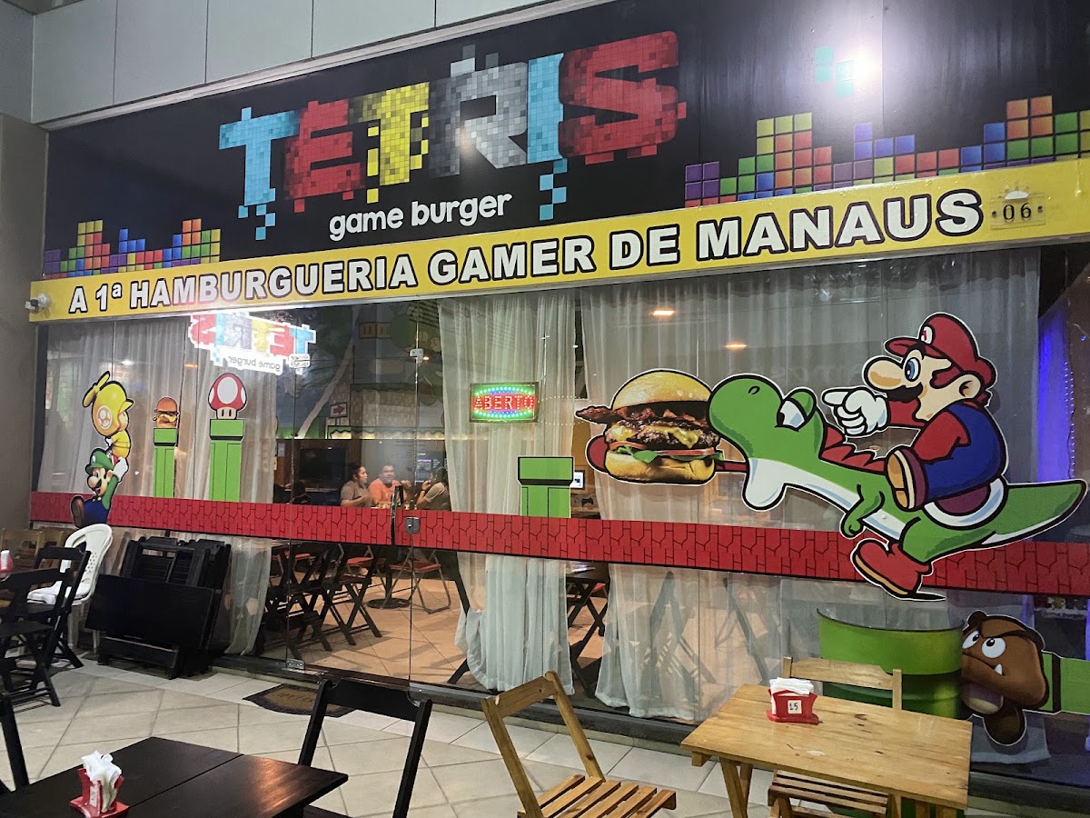 Tetris Game Burger